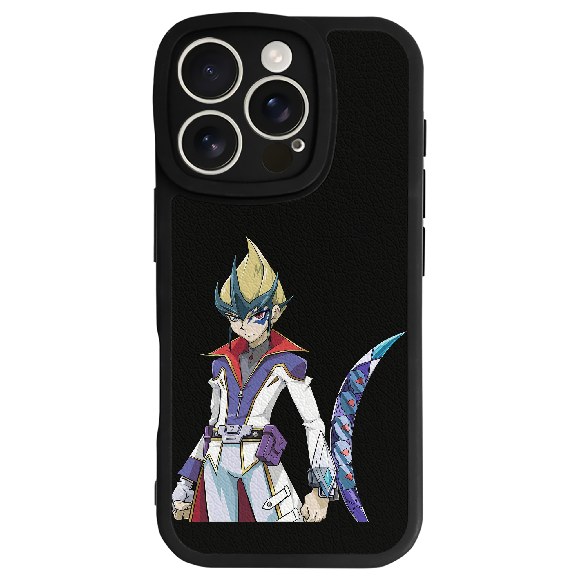 遊☆戯☆王 Yu-Gi-Oh! 【iPhone 16シリーズ対応】シリコンスマホケース（レザー調） 材質：シリコン